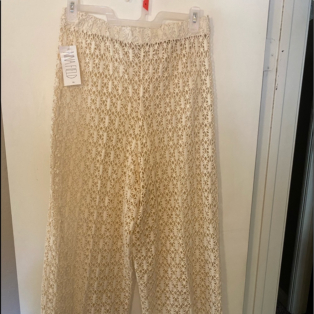 Nina Field crochet pants